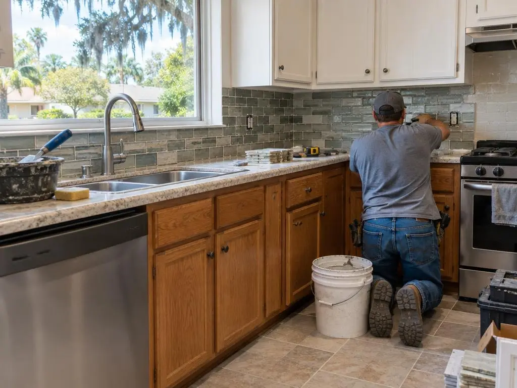 Backsplash & Kitchen Flooring in Gainesville, FL